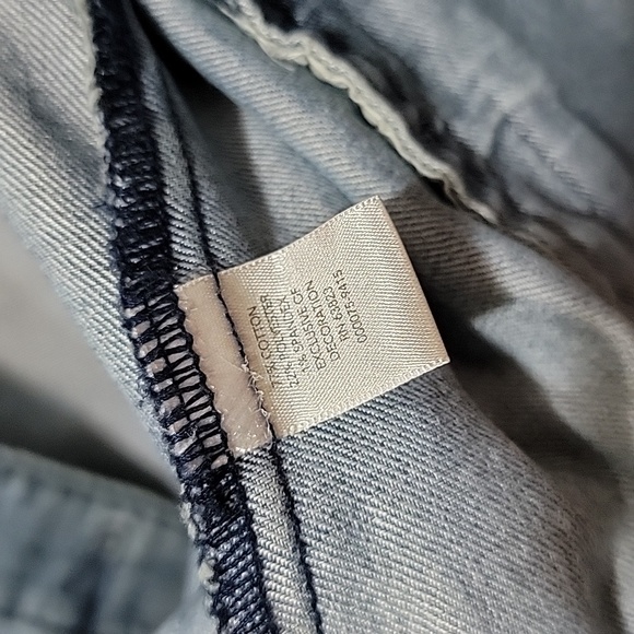 NWT Christopher & Banks Jean Vest - Picture 5 of 6